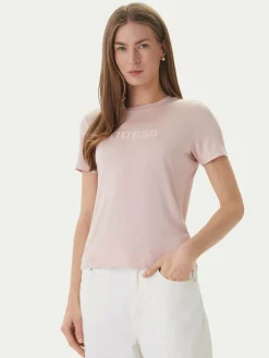 T-shirt O6GI00 KBF92 Rosa Regular Fit