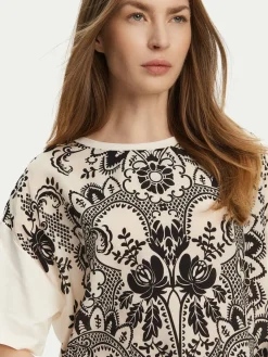 T-shirt Pampas 2515941082 Beige Relaxed Fit