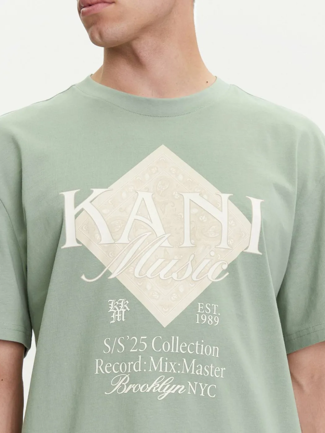 T-shirt PD00005357 Verde Relaxed Fit