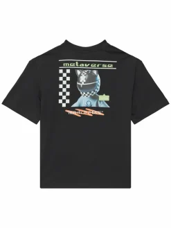 T-shirt 35RYC10NC Nero Regular Fit