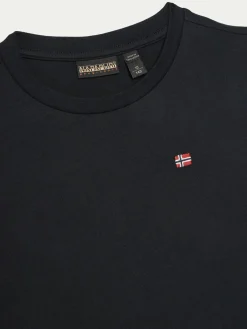 T-shirt Salis SS 2 NP0A4GEH0411 D Nero Regular Fit