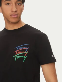 T-shirt Twisted Signature DM0DM20771 Nero Regular Fit