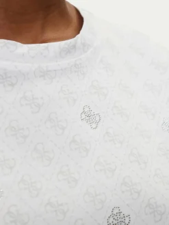 T-shirt V5GI16 I3Z14 Bianco Regular Fit