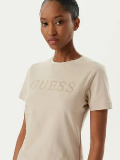 T-shirt V6RI20 J1314 Beige Regular Fit