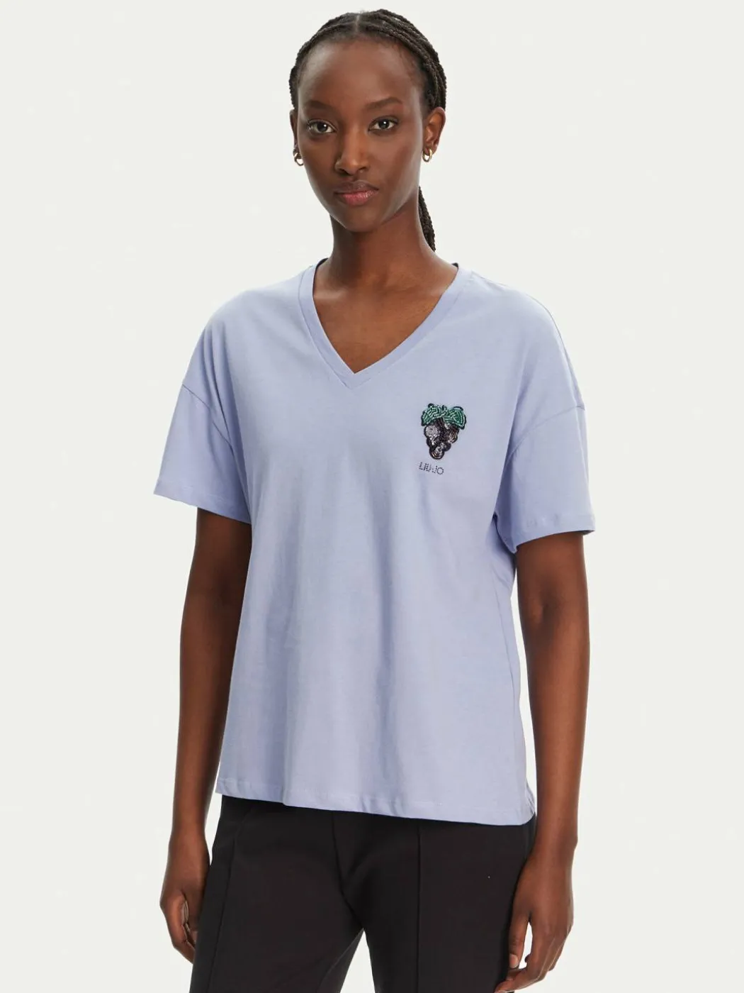 T-shirt WA5366 JS904 Viola Regular Fit