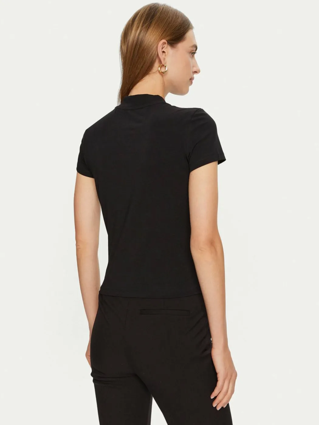 T-shirt W4BI26 J1314 Nero Slim Fit