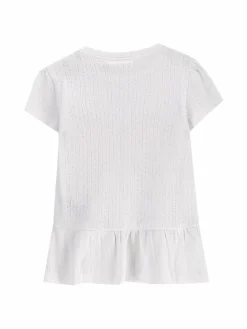 T-shirt WC5143201TGN Bianco Regular Fit
