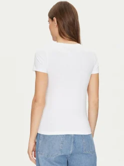 T-shirt W5GI24 J1314 Bianco Regular Fit