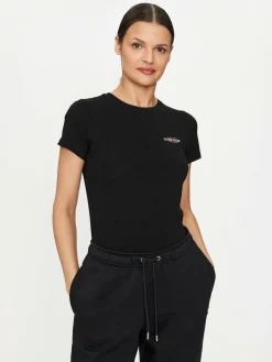 T-shirt W4YI02 J1314 Nero Slim Fit