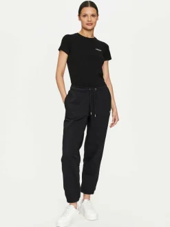 T-shirt W4YI02 J1314 Nero Slim Fit