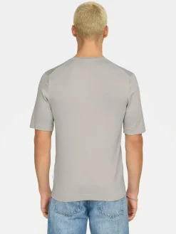 T-shirt Wyler 22022928 Beige Regular Fit