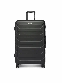 Valigia grande GIN-L-001-05-BLACK Nero
