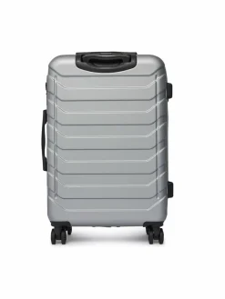Valigia media GIN-M-003-05-SILVER Argento