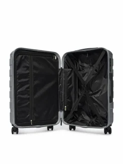 Valigia media GIN-M-003-05-SILVER Argento