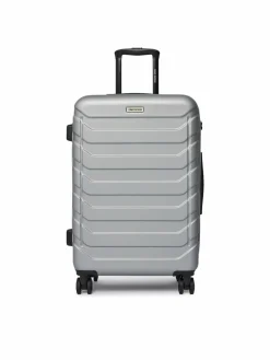 Valigia media GIN-M-003-05-SILVER Argento